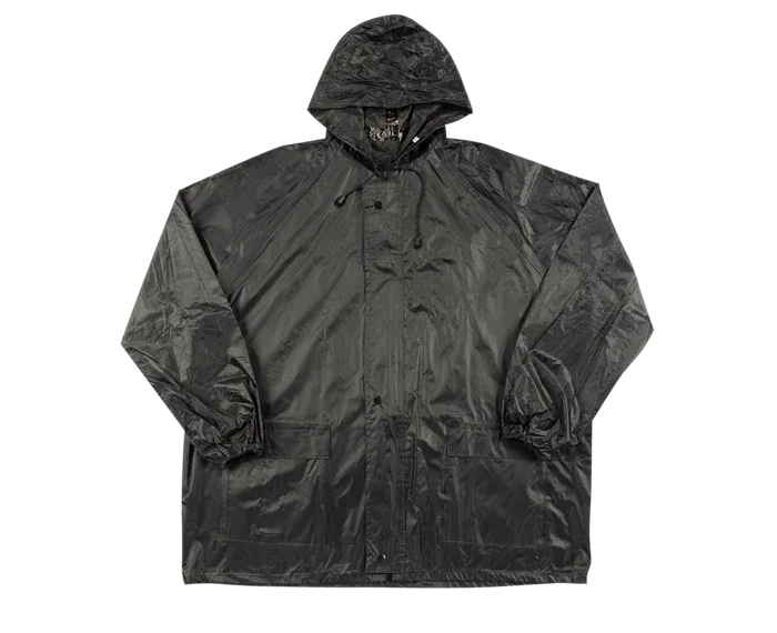 Rubberised Rainsuit Black